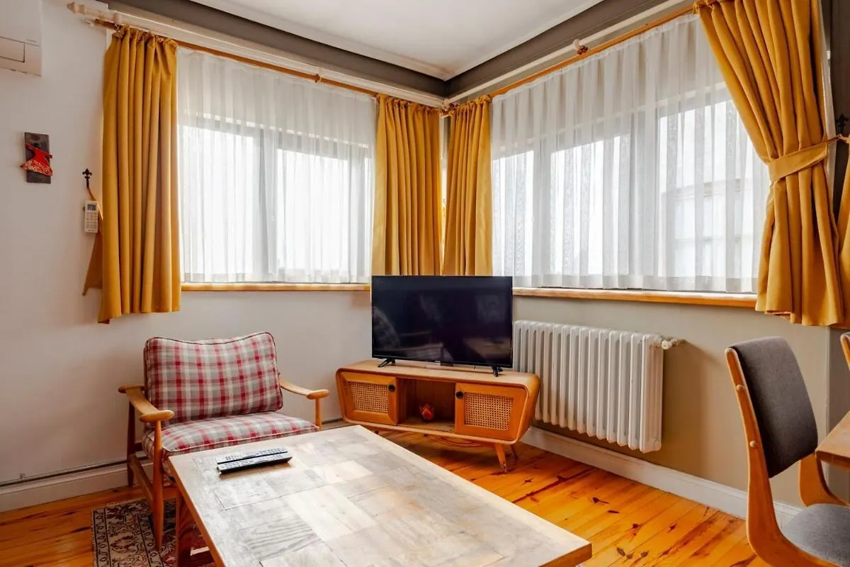 High-Ceiling Beyoglu Apartment Estambul
